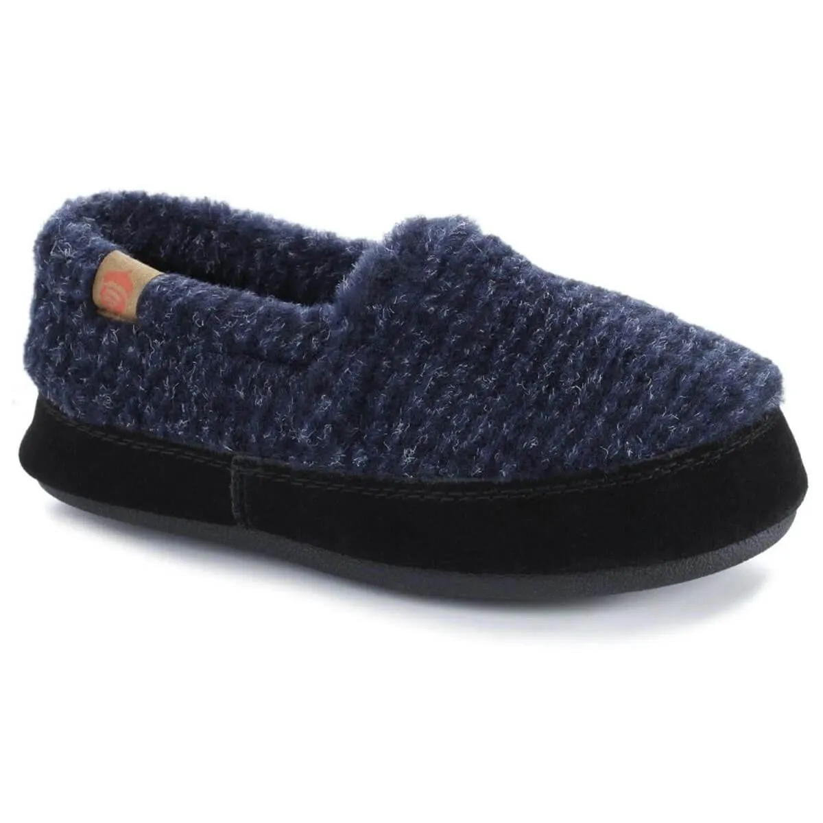 Acorn Kids' Moccasins Slipperss - Blue Check, K8/9 | A10089ACF8-9