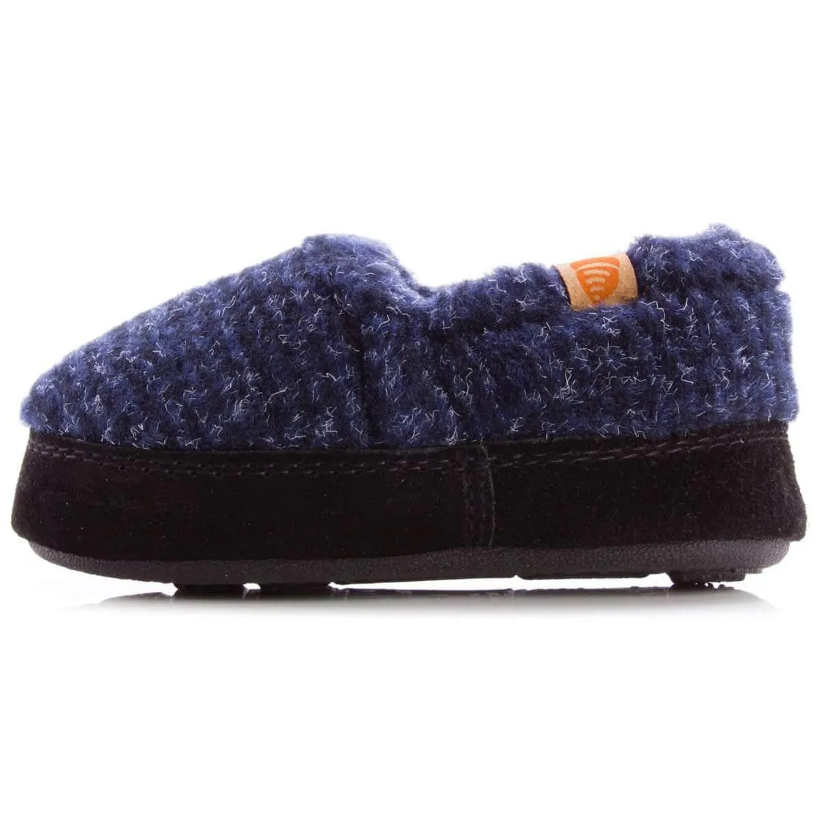 Acorn Kids' Moccasins Slipperss - Blue Check, K8/9 | A10089ACF8-9