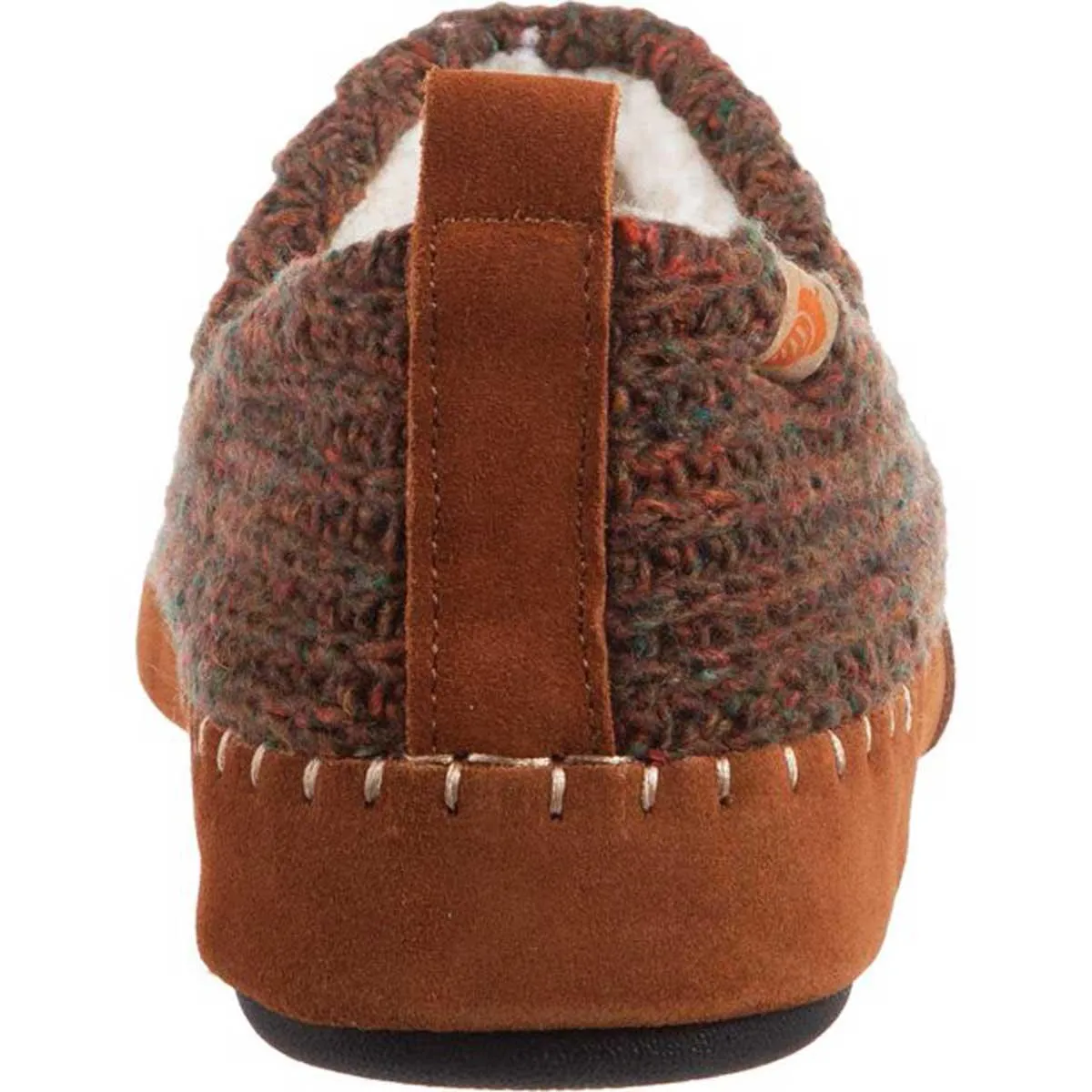 Acorn Women’s Moc Slippers - Sustainable Camden Walnut Wool, X-Large | A19019WALWXL