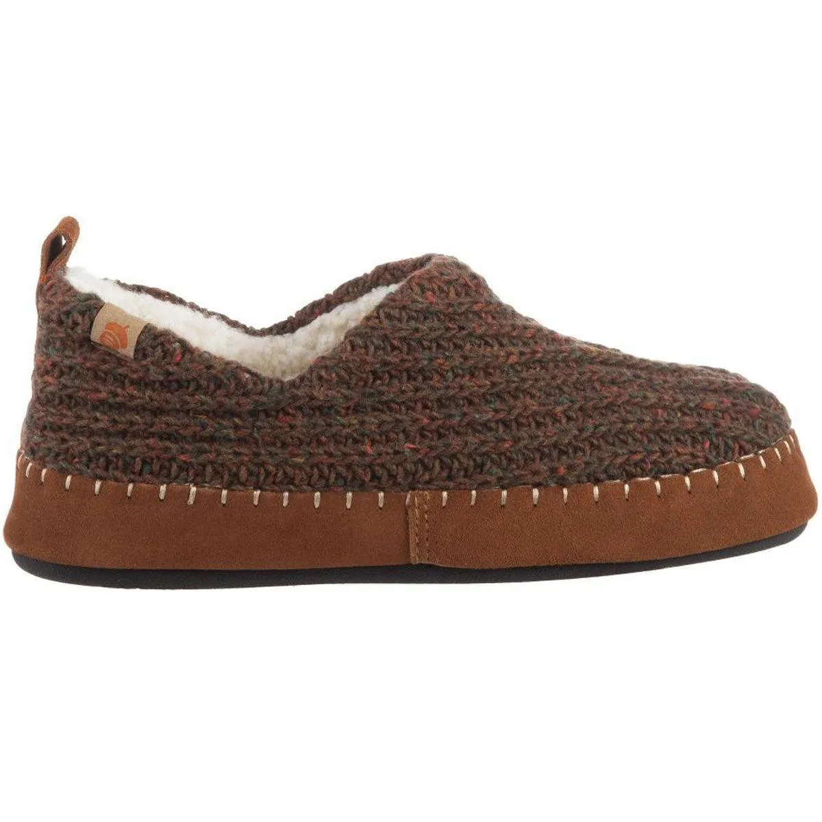 Acorn Women’s Moc Slippers - Sustainable Camden Walnut Wool, X-Large | A19019WALWXL