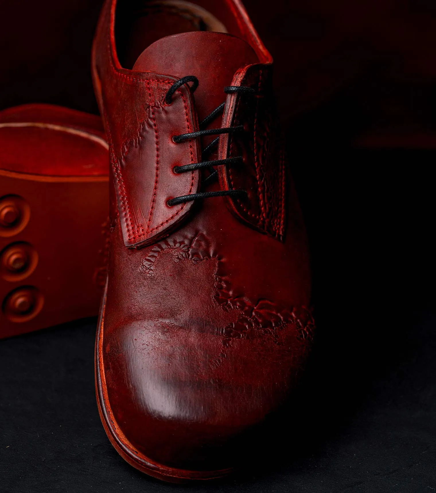 Barefoot Derby Shoes - Famous Italian Tanneries