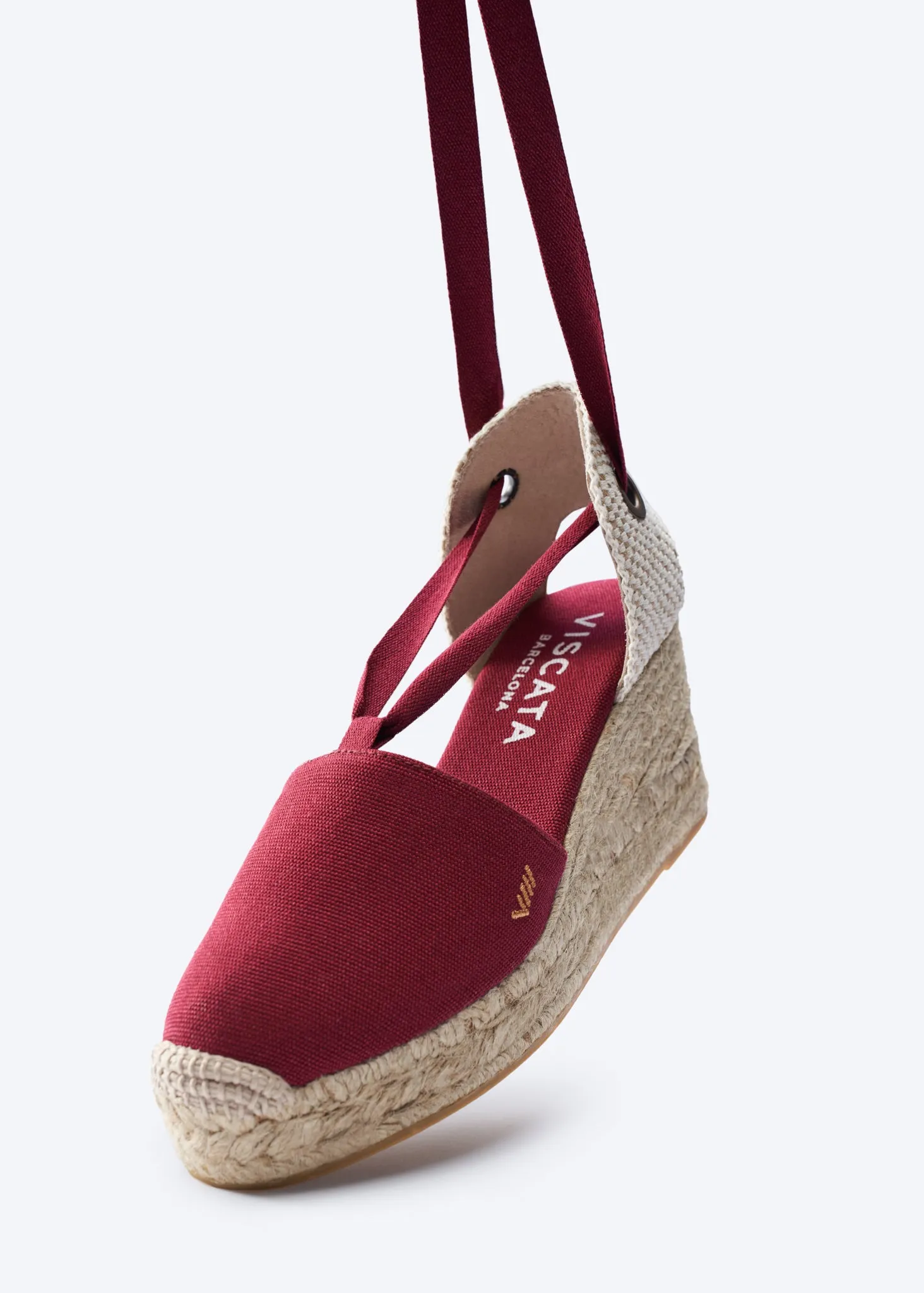 Bisbe Limited Edition Canvas Espadrille Platform Wedges