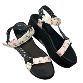 Black Sandals Heels Platform By Clothes Mentor, Size: 6.5