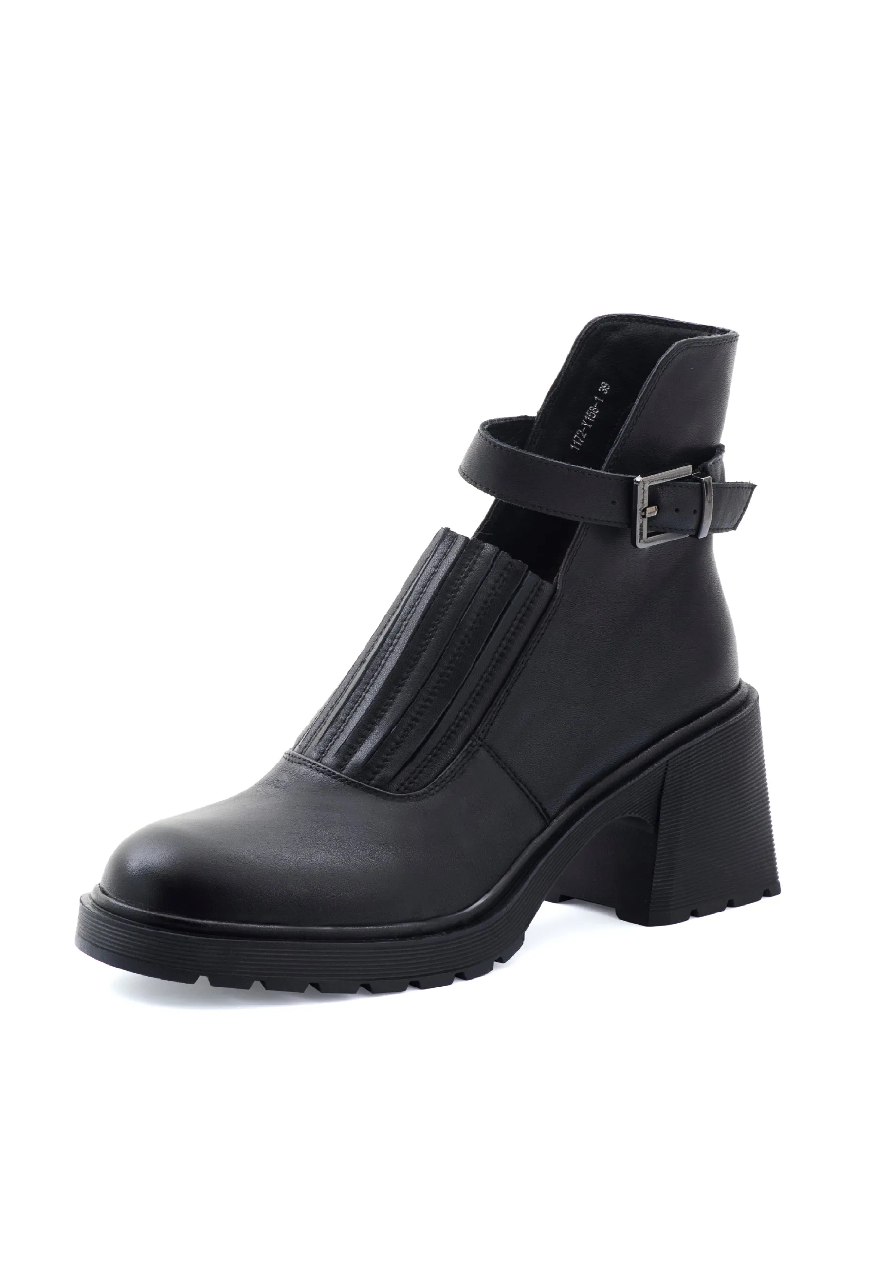 Block Heel Stylish Ankle Boots