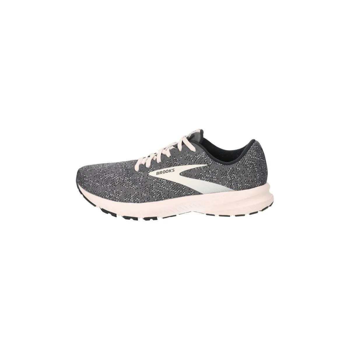 Brooks Launch 7 Running Sport Shoes Fabric Grey Colour For Women