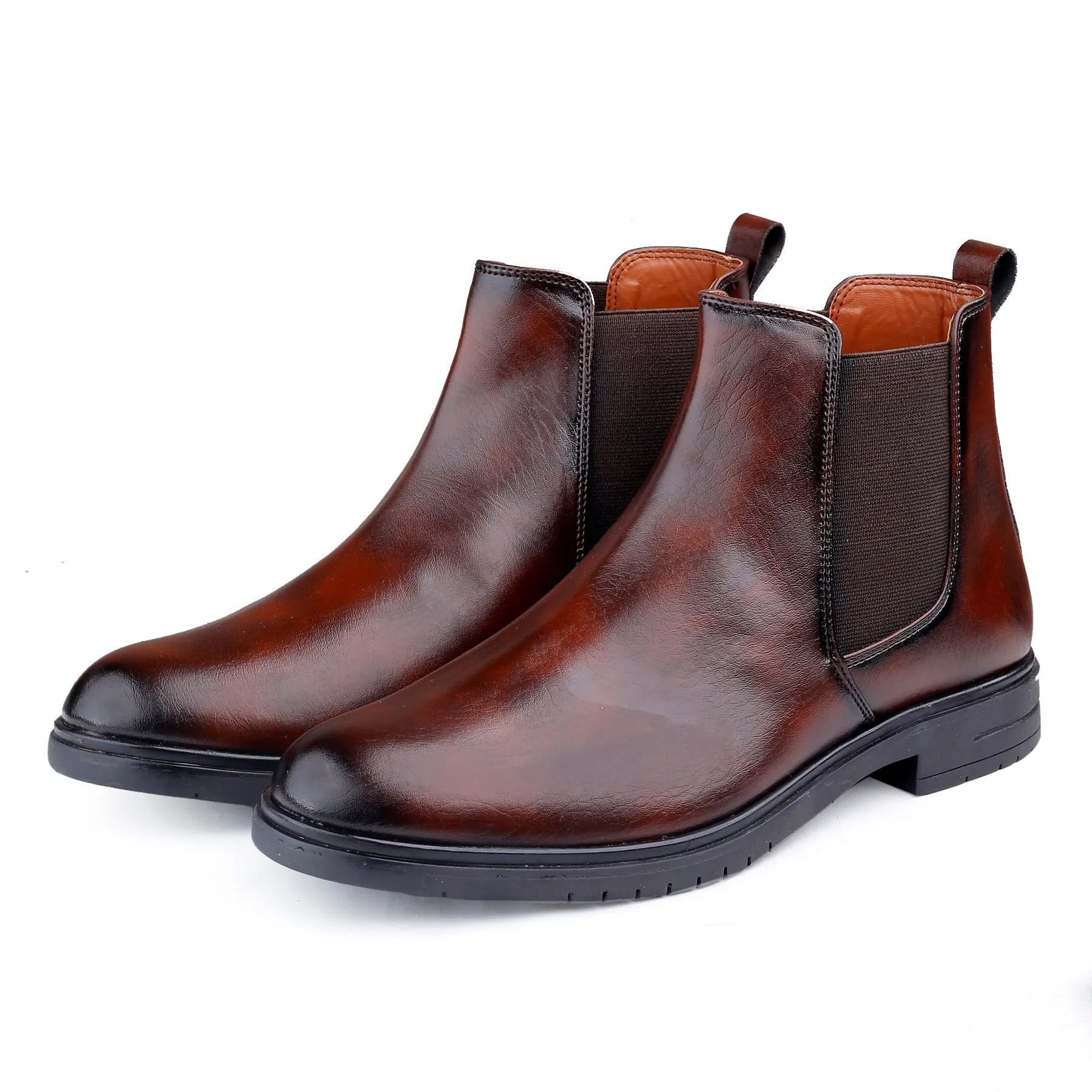 Bxxy New Stylish Men's Slip-on Ankle Stylish Boots