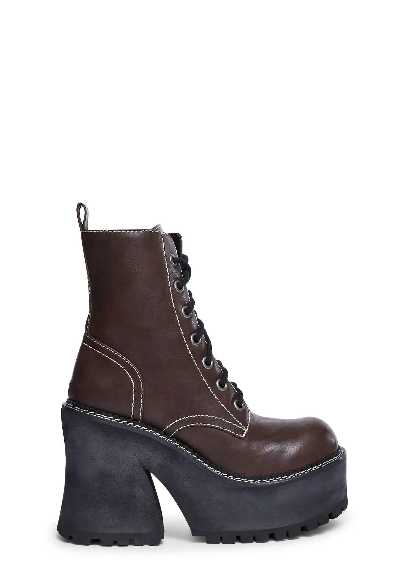 Chocolate Animal Behavior Platform Boots