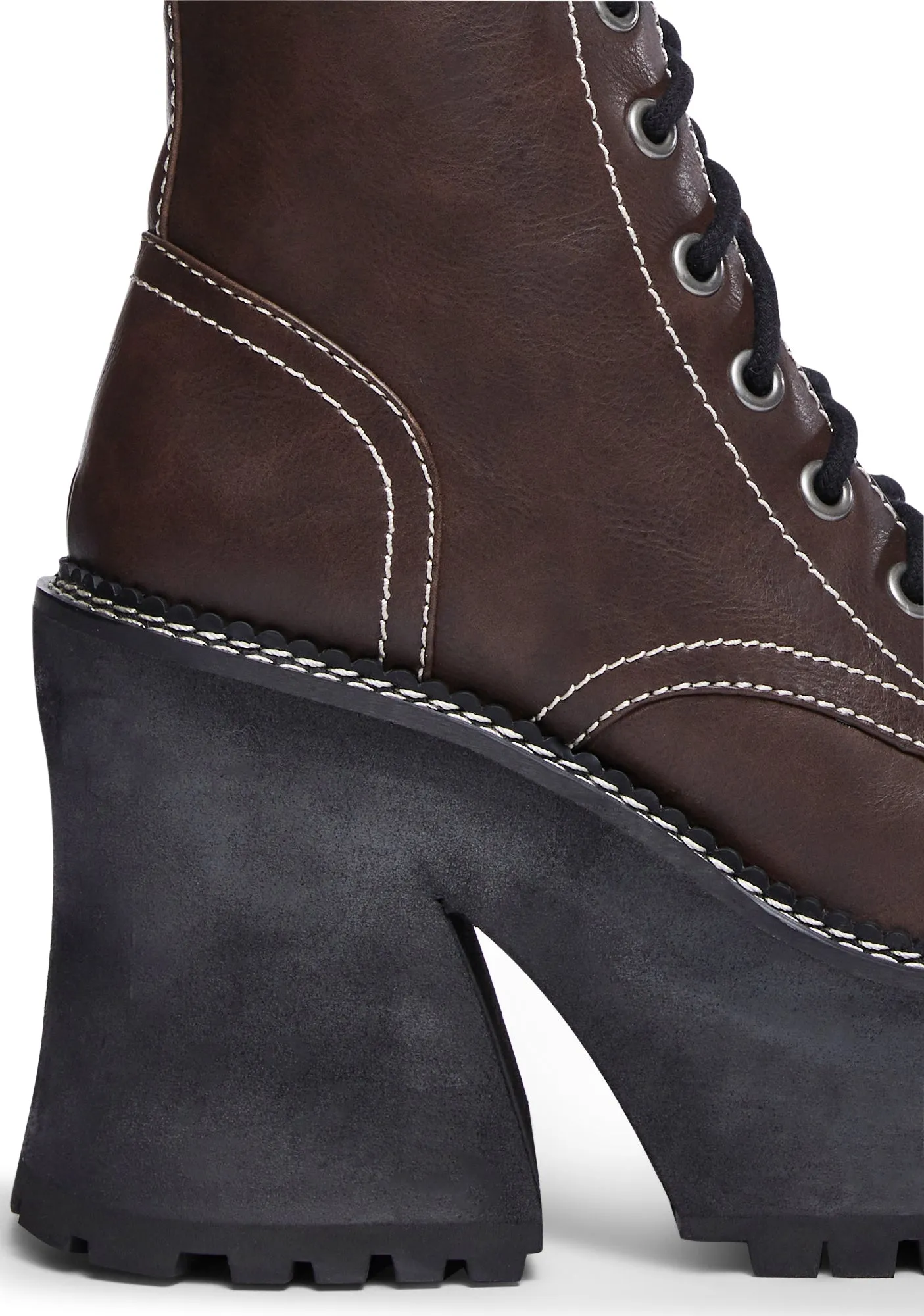 Chocolate Animal Behavior Platform Boots