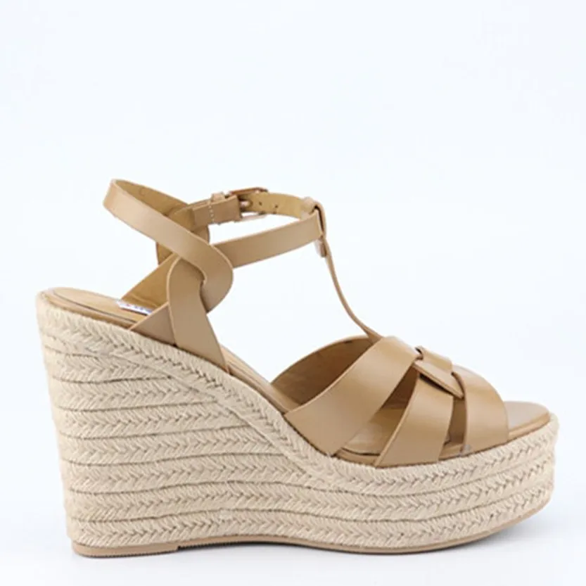 Funki Buys | Shoes | Women's Cross Plait High Wedge Sandals