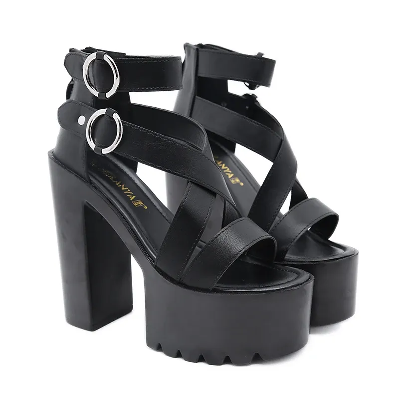 Funki Buys | Shoes | Women's High Gothic Platform Sandals