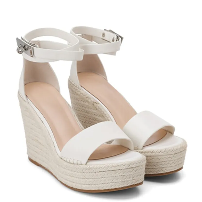 Funki Buys | Shoes | Women's Roman Style High Wedge Sandal