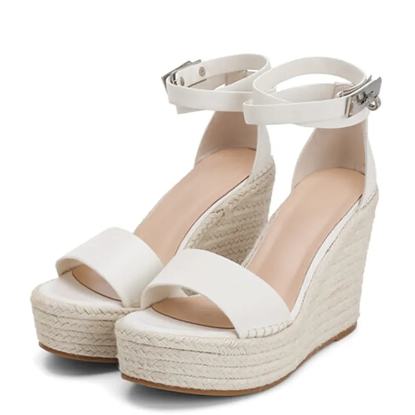 Funki Buys | Shoes | Women's Roman Style High Wedge Sandal