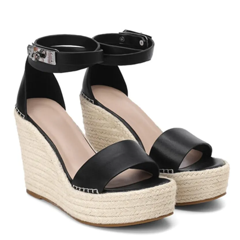 Funki Buys | Shoes | Women's Roman Style High Wedge Sandal