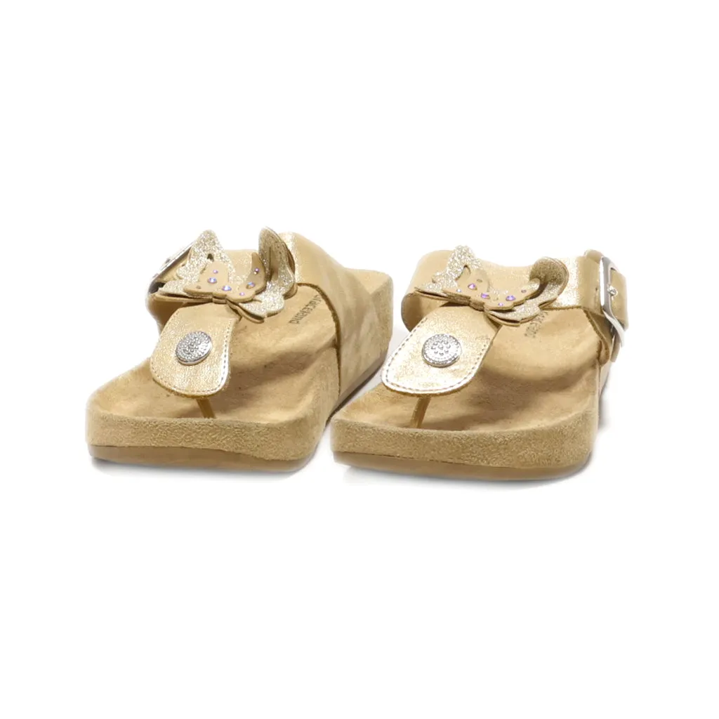 Graceland Platform Sandals Suede Beige Colour For Women