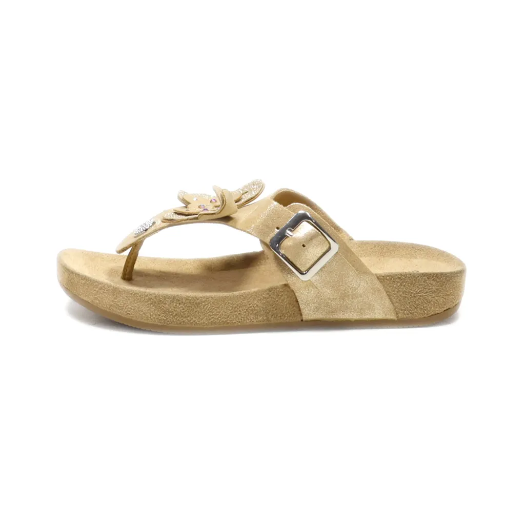 Graceland Platform Sandals Suede Beige Colour For Women