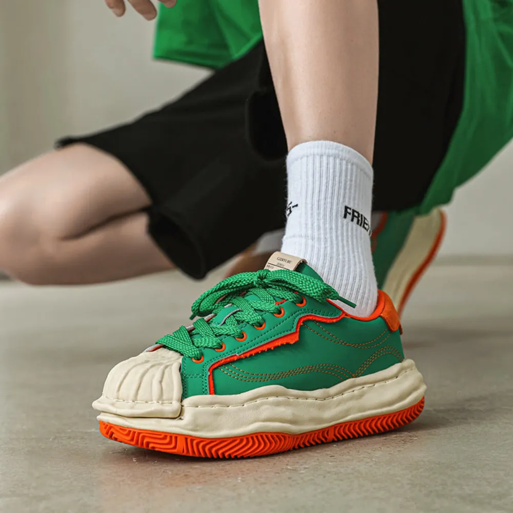 “Green Tongue”Shoes