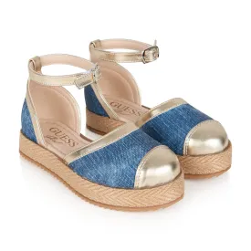 Guess Girls Denim Espadrilles