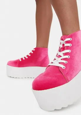 Light Pink Barletta Platform Sneaker