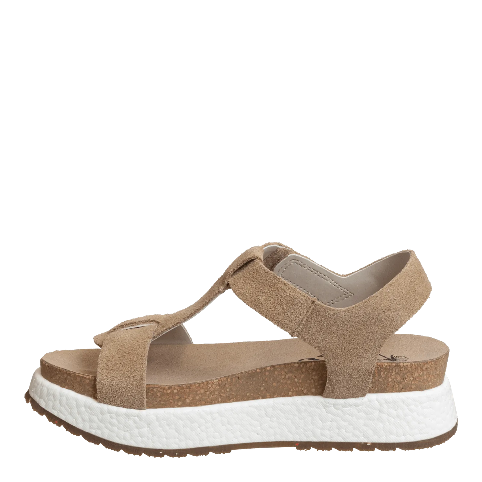 MEND in BEIGE Platform Sandals