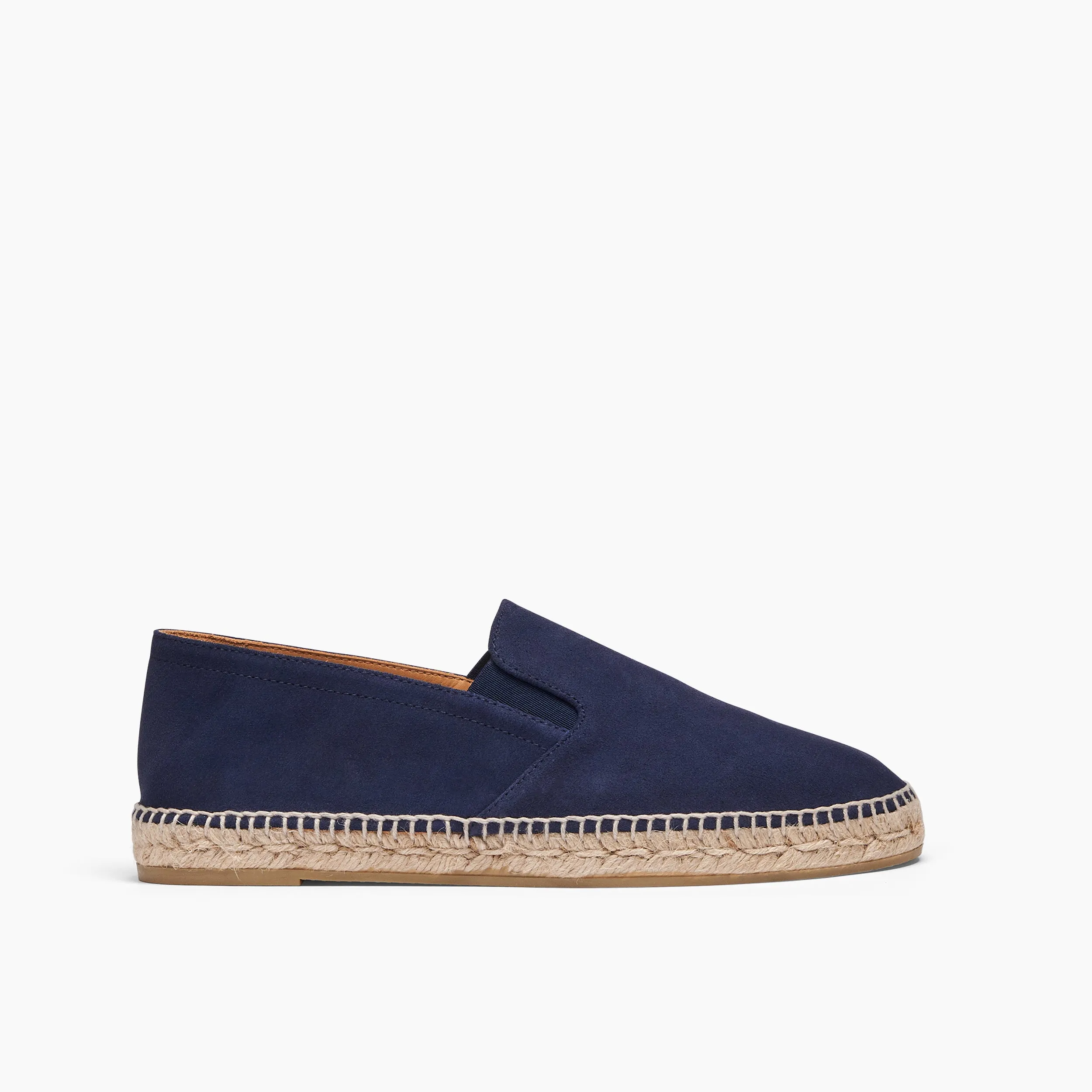 Men's Espadrilles Jonathan Navy Blue Genuine Leather