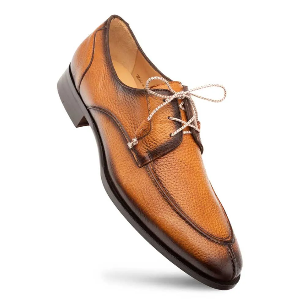 Mezlan Fratello Split-Toe Deer Cognac Men’s Lace up