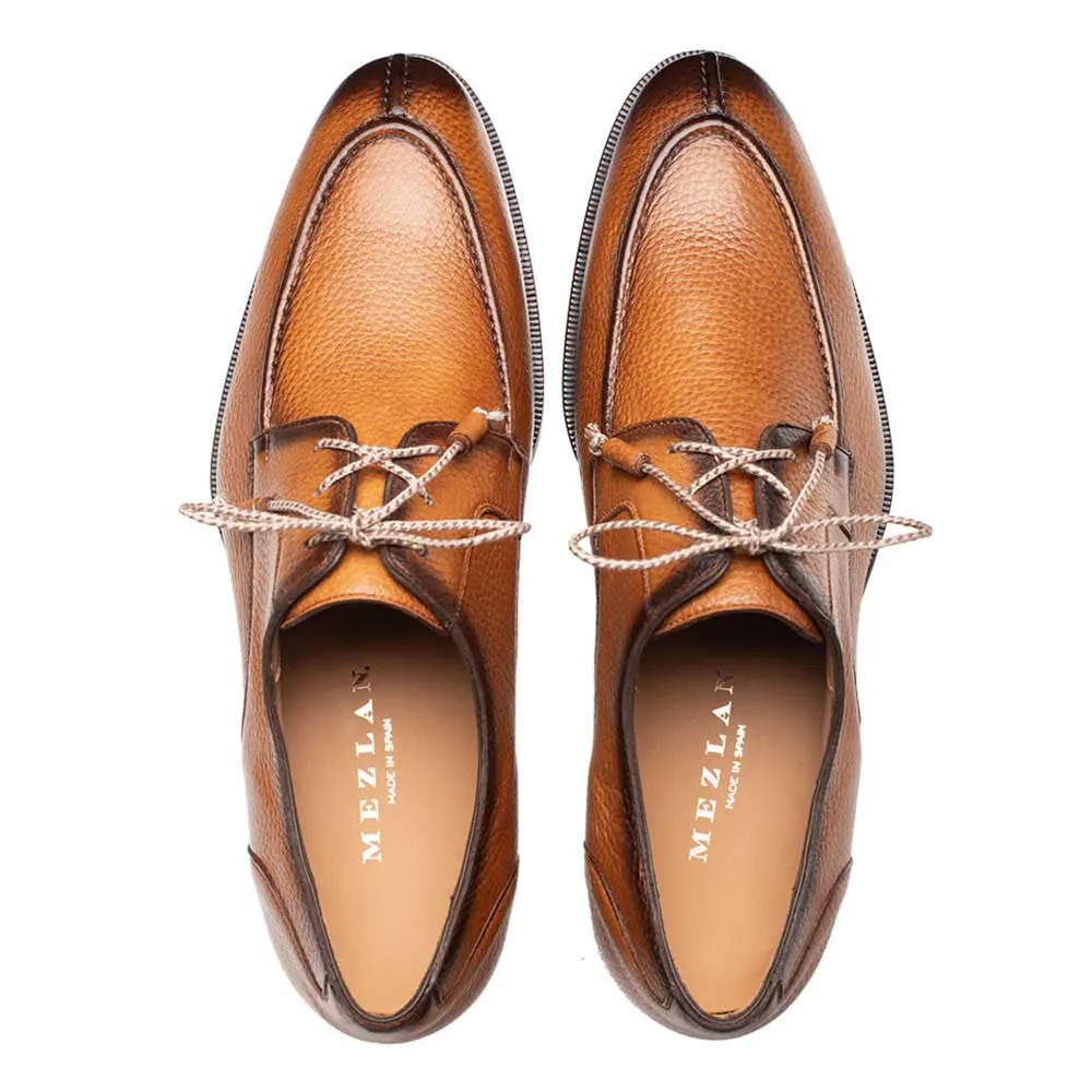 Mezlan Fratello Split-Toe Deer Cognac Men’s Lace up