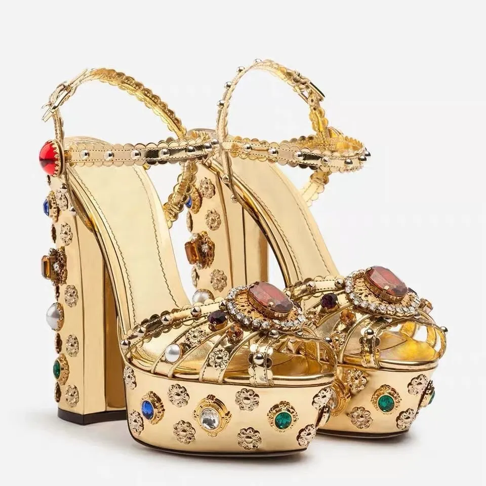 Pre Order:  Chunky Gold Platforms