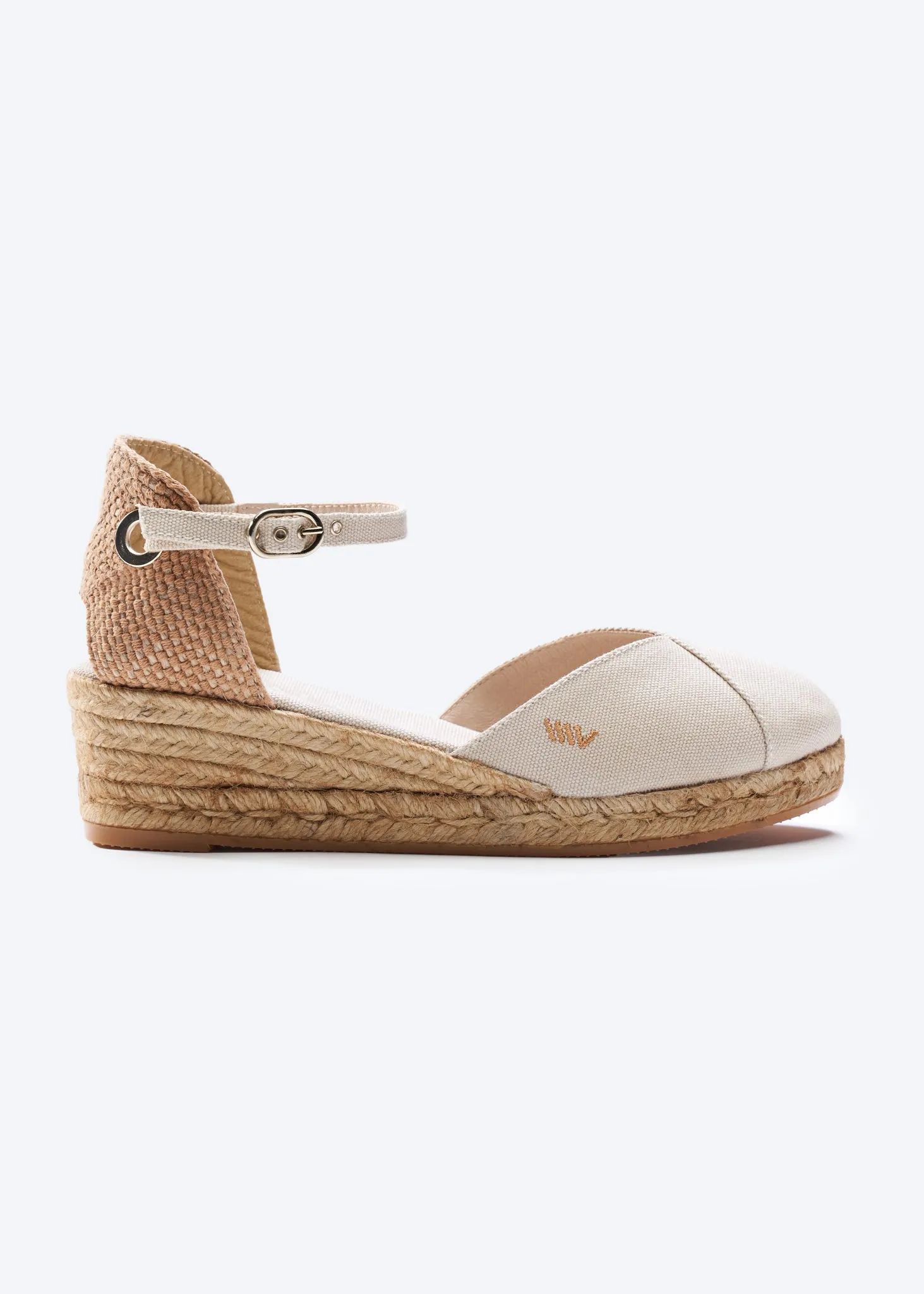 Pubol Canvas Espadrille Wedges