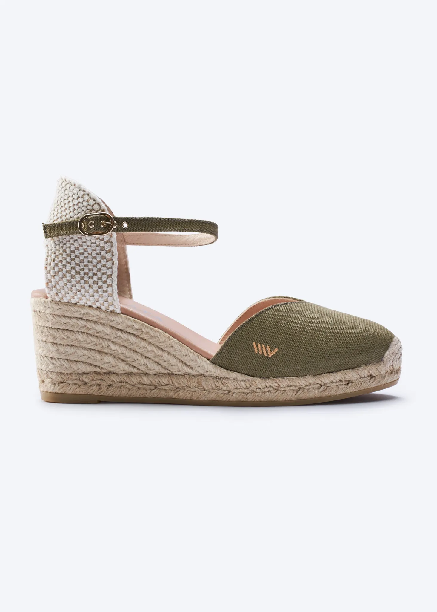 Reus Limited Edition Canvas Espadrille Wedges