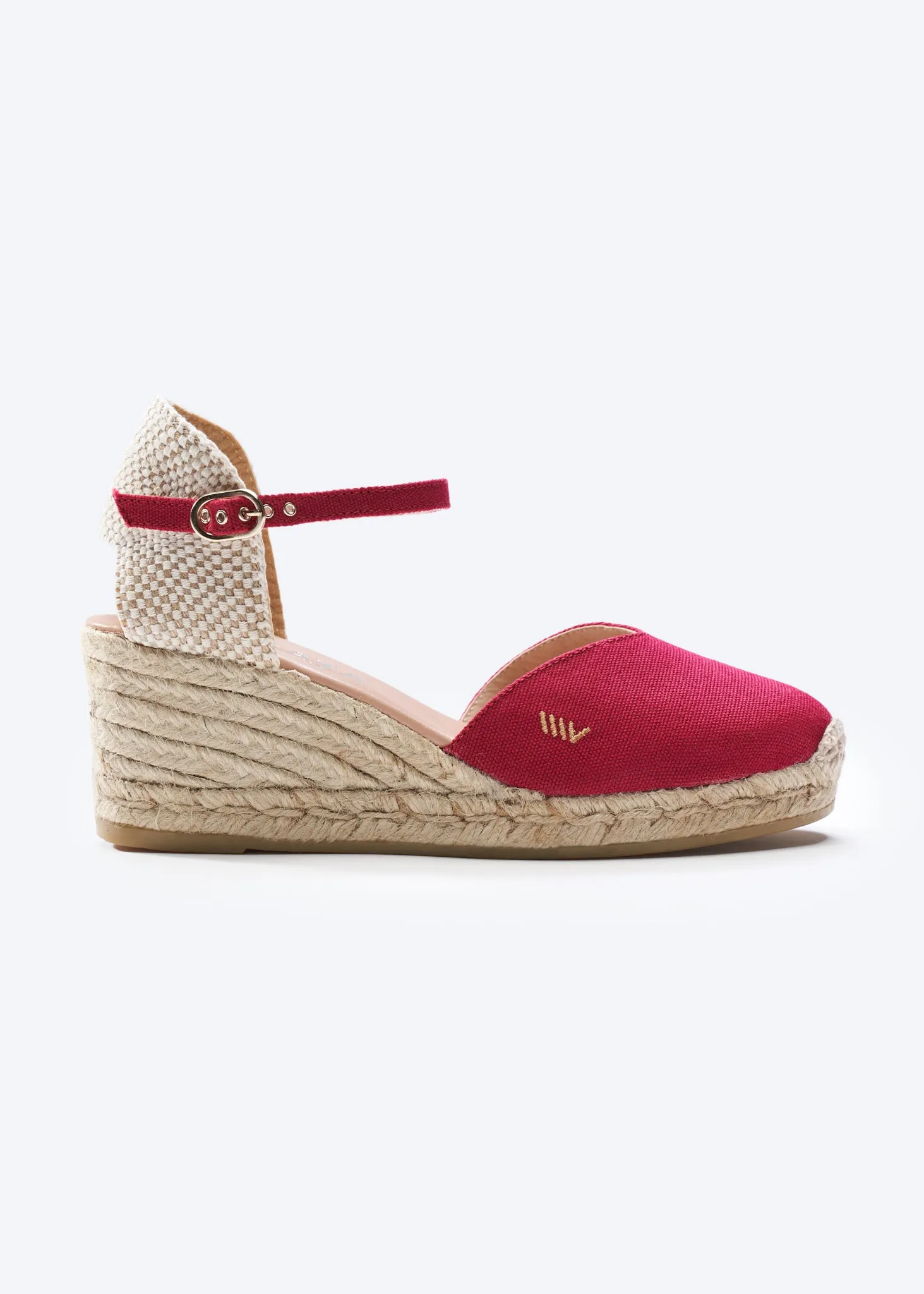 Reus Limited Edition Canvas Espadrille Wedges