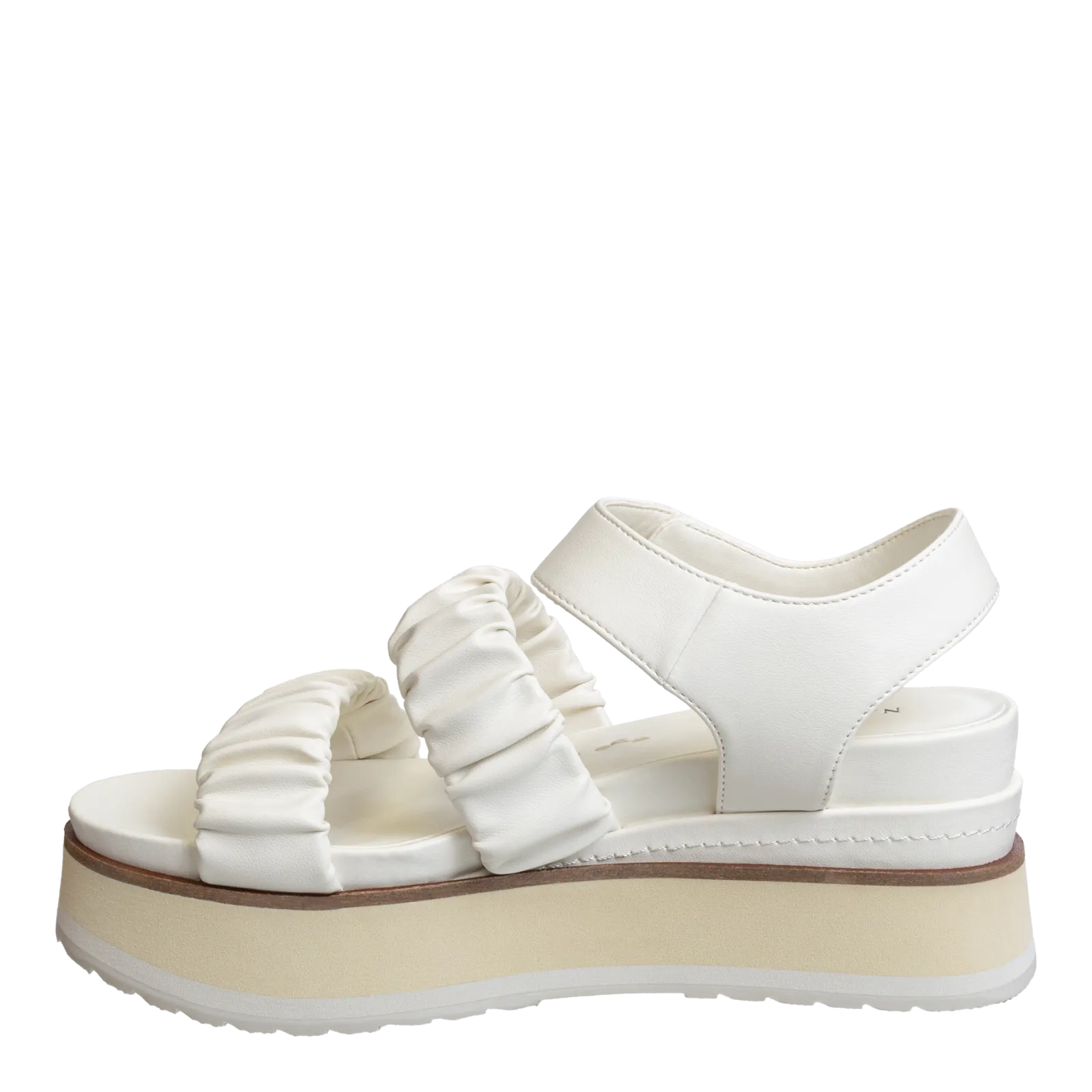 SENSOR in CHAMOIS Platform Sandals