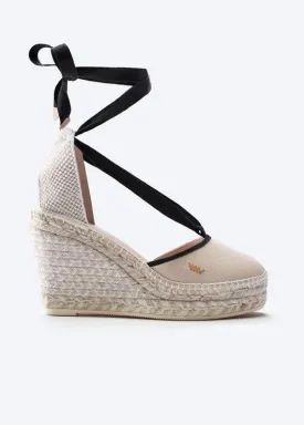 Tavallera Canvas Espadrille Wedges