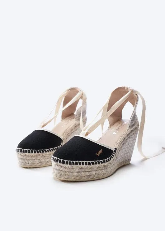 Tavallera Canvas Espadrille Wedges