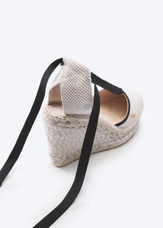 Tavallera Canvas Espadrille Wedges