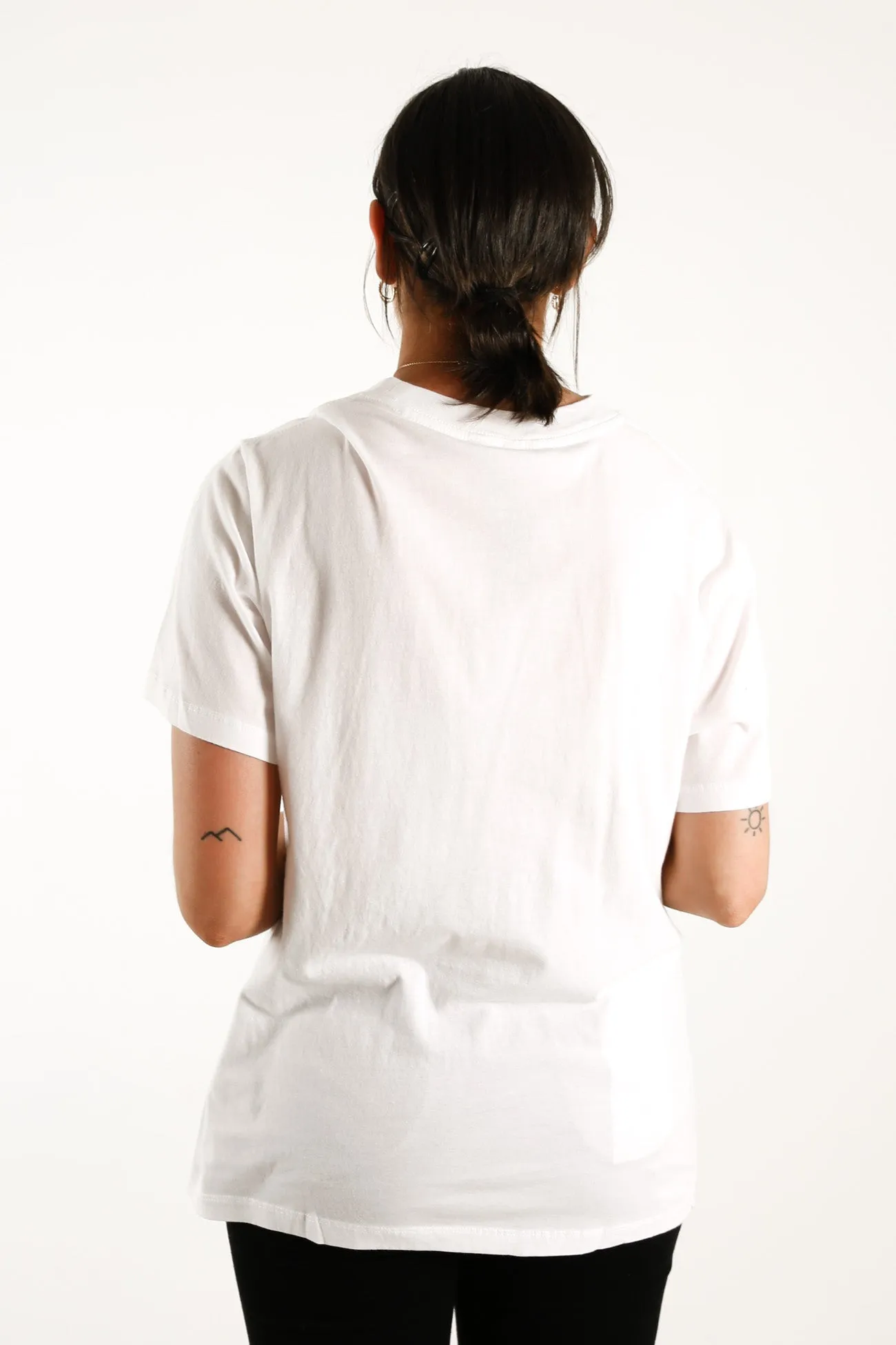 Tomboy Paper Cut Tee White