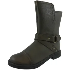 Umi Girl's Olive Chiara Harness Boots