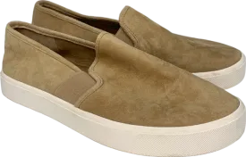 Vince Tan Slip On Suede Sneakers UK 4.5