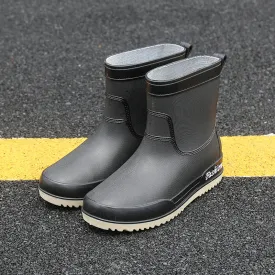 Waterproof Rain Boots Work Shoes Non Slip Anti Skip Water Shoes