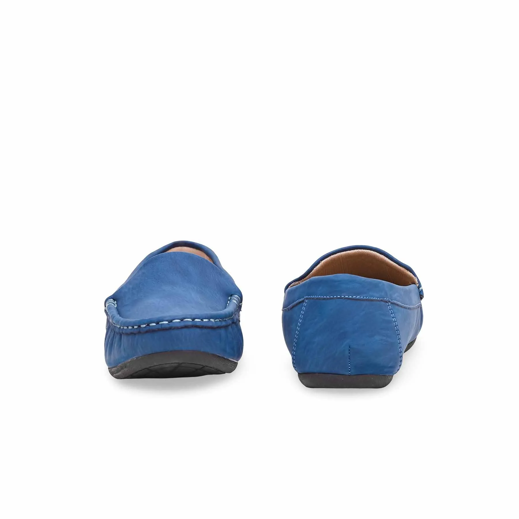 Women's Blue Moccasin WN4409